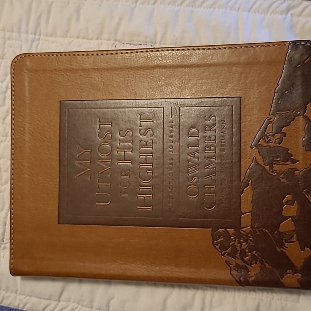 My Utmost for His Highest Devotional Journal (NWB)